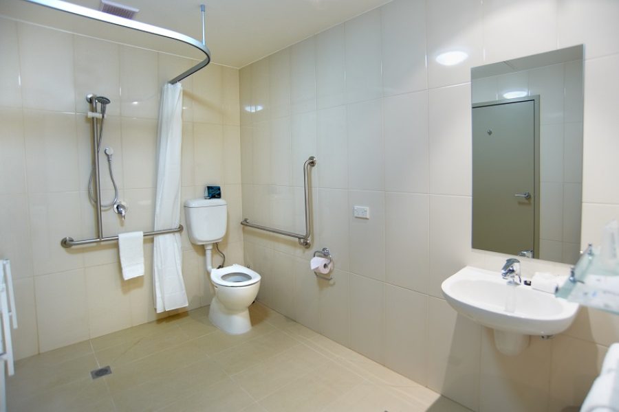 MediStays moorabbin accessible bathroom